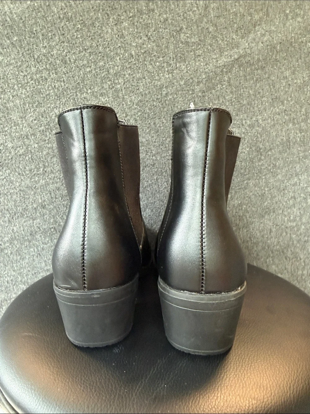ASOS Black Leather Chukka Chelsea Boots for Men
